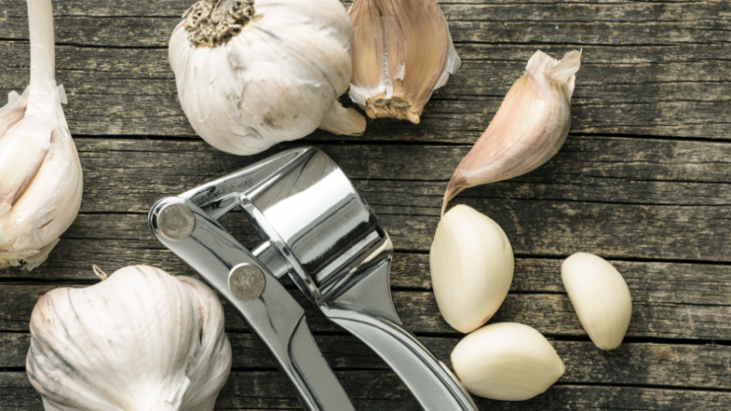 Garlic is a deterrent for many types of wildlife